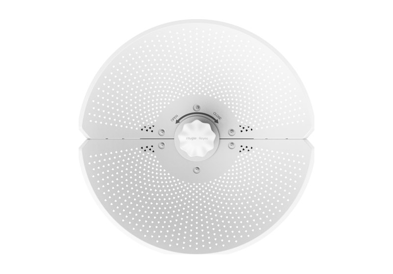 Ruijie RG-AirMetro460F, CPE cầu nối vô tuyến 5 GHz chảo 23 dBi, 1 cổng 10/100, PoE thụ động 24 V