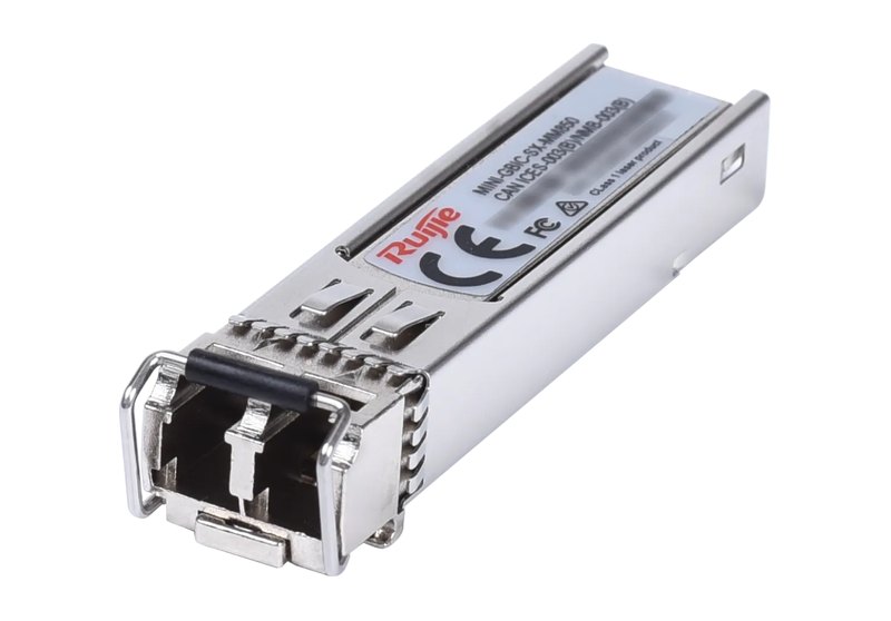 Module quang Ruijie MINI-GBIC-SX-MM850, Module quang SFP 1G 1000BASE-SX, 850 nm, đa mode 550 m, Duplex LC, DDM