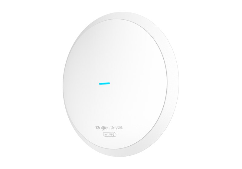 Ruijie RG-RAP62, Access point Wi-Fi 6 AX1800 gắn trần, thân tròn, 1 cổng Gigabit, PoE/PoE+