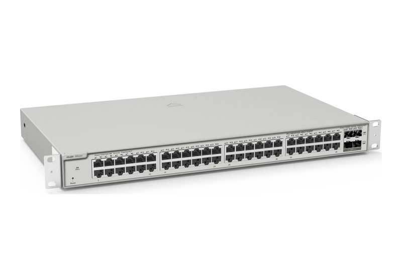Ruijie RG-NBS5100-48GT4SFP, Switch Layer 3 Non-PoE 52 cổng, 48 cổng Gigabit và 4 khe SFP 1GE đường lên