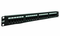 Patch panel cat6 24p LS