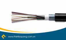 Cáp quang chôn trực tiếp Single mode 8 Core/8Fo