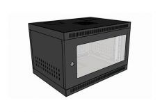 Tủ mạng 6U sâu 400MK màu đen