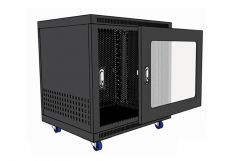 Tủ mạng 10U sâu 500MK màu đen