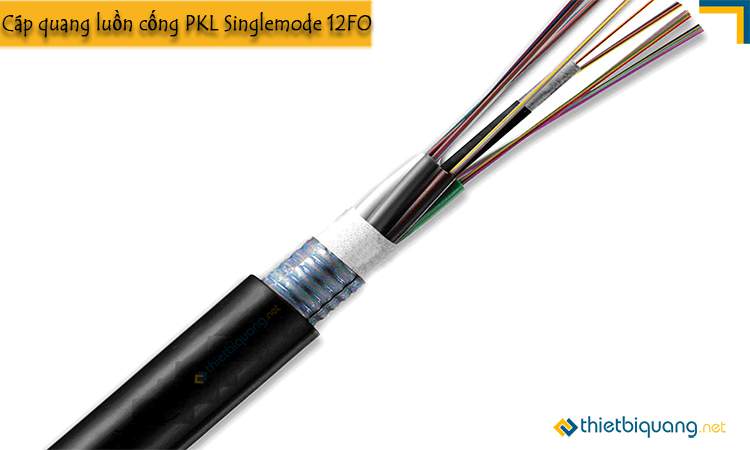 dây cáp quang luồn cống PKL Singlemode 12core
