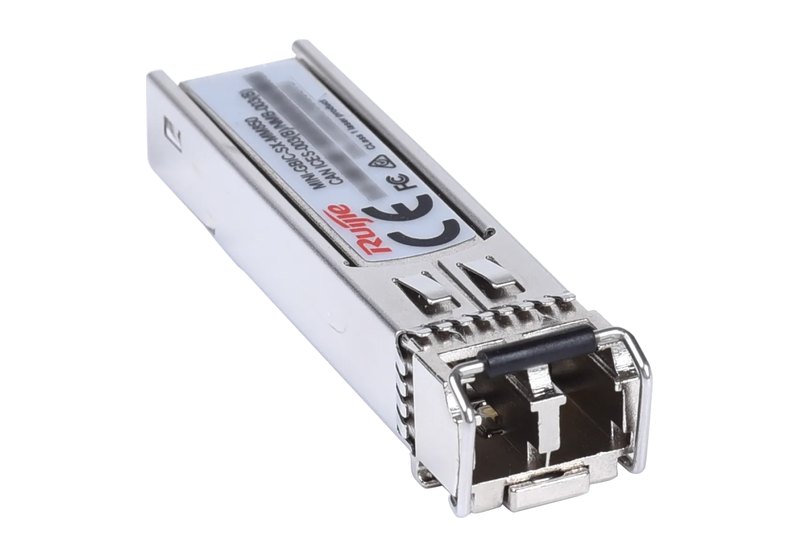 Module MINI-GBIC-SX-MM850 chụp góc chéo, ảnh của hãng