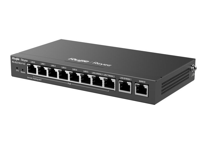 RG-EG210G-P-V3 nhìn nghiêng, ảnh của hãng