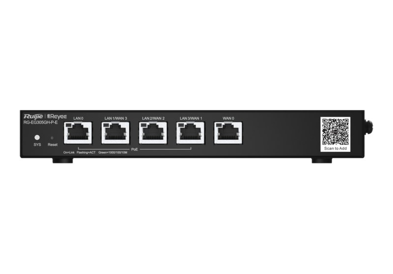 Ruijie RG-EG305GH-P-E mặt trước, ảnh của hãng