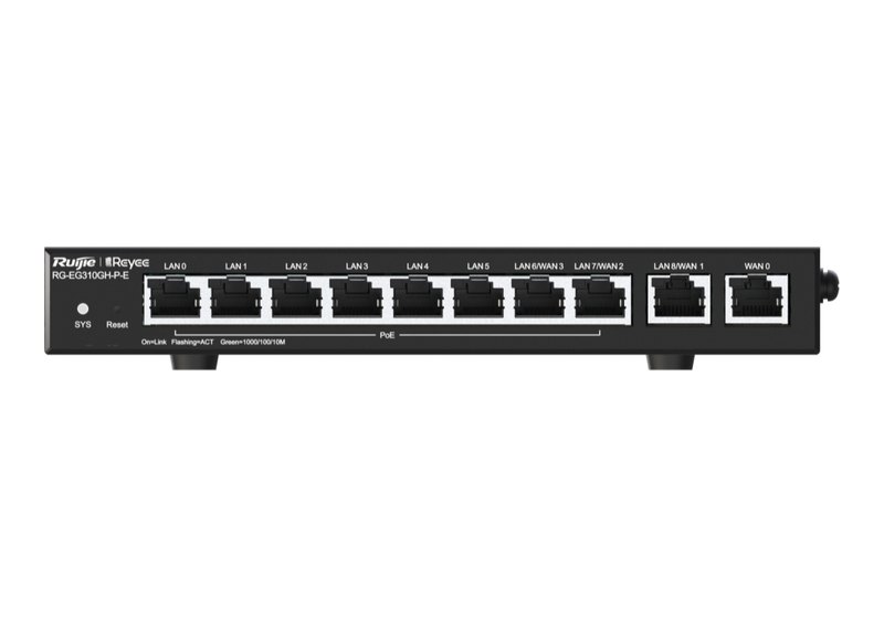 Ruijie RG-EG310GH-P-E mặt trước, ảnh của hãng