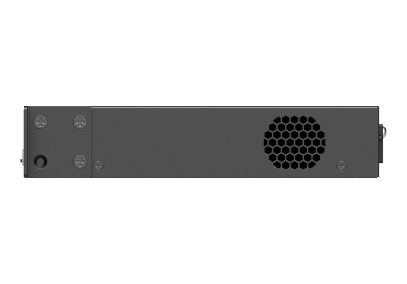 Ruijie RG-ES118GS-P-L nhìn từ cạnh bên, ảnh của hãng