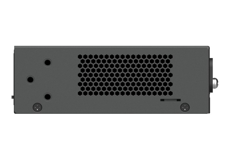 Ruijie RG-ES124G-L nhìn từ cạnh trái, ảnh của hãng
