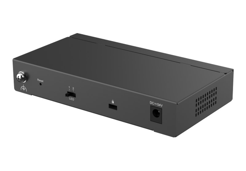 Mặt sau Ruijie RG-ES206GS-P, ảnh của hãng