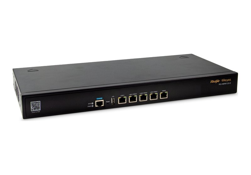 Ruijie RG-NBR6120-E nhìn nghiêng từ bên trái, ảnh của hãng