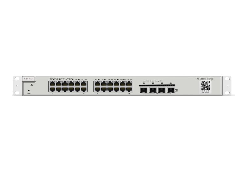 Ruijie RG-NBS3200-24GT4XS mặt trước, ảnh của hãng