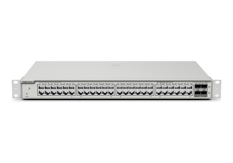 Ruijie RG-NBS5200-48GT4XS nhìn từ góc cao, ảnh của hãng