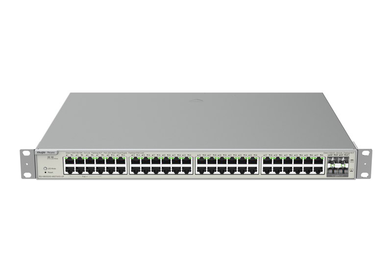Ruijie RG-NBS5200-48GT4XS-UP nhìn chính diện, ảnh của hãng