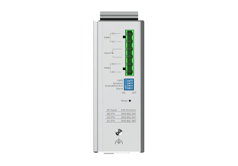 Ruijie RG-NIS2100-4GT2SFP-HP nhìn từ phía trên, ảnh của hãng
