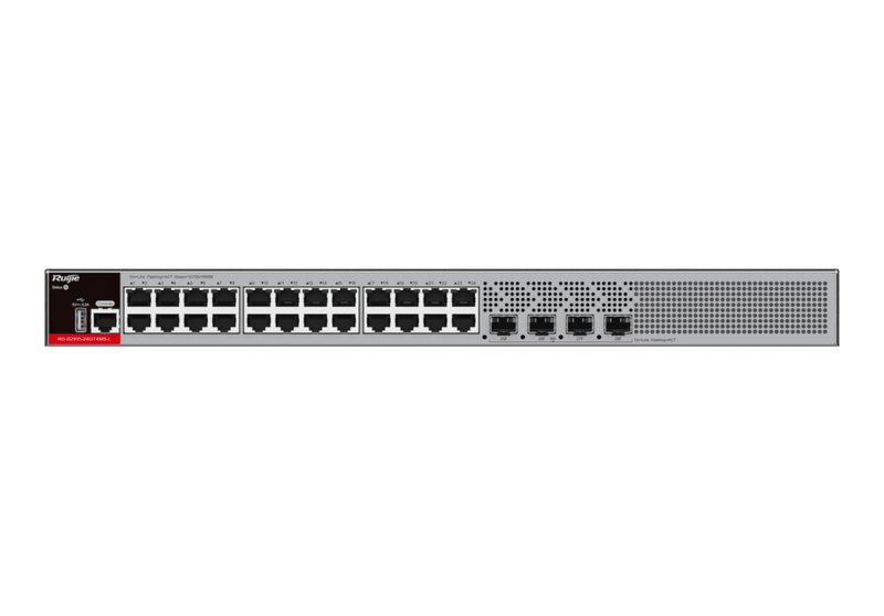 Ruijie RG-S2915-24GT4MS-L nhìn thẳng mặt trước, ảnh của hãng