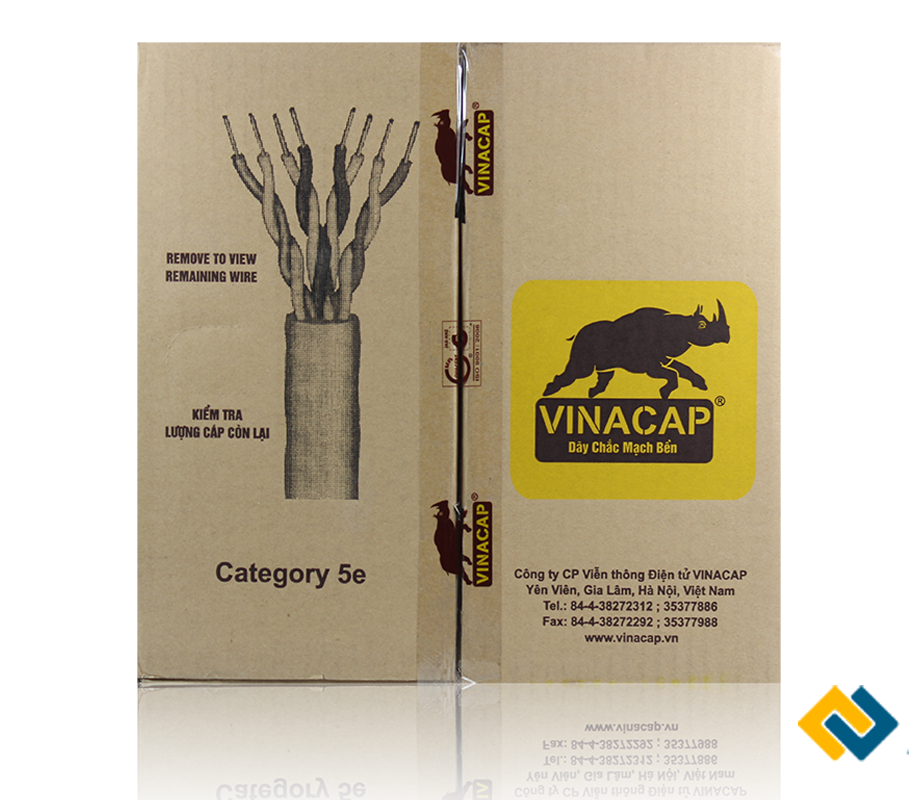 cáp mạng vinacap cat5e utp